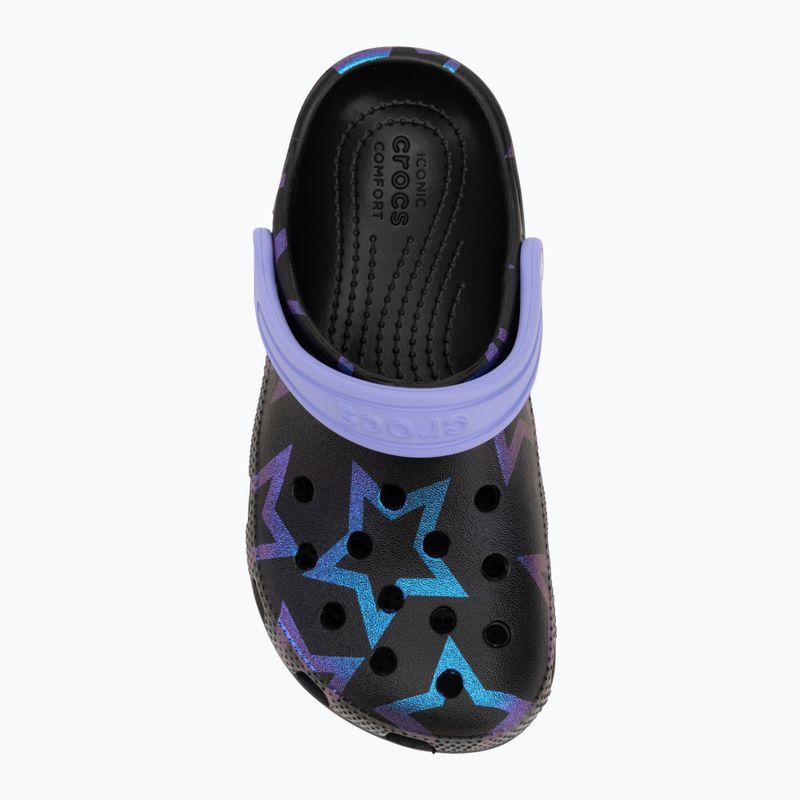 Vaikiškos šlepetės Crocs Classic Disco Dance Party Clog Kids stars/black 6