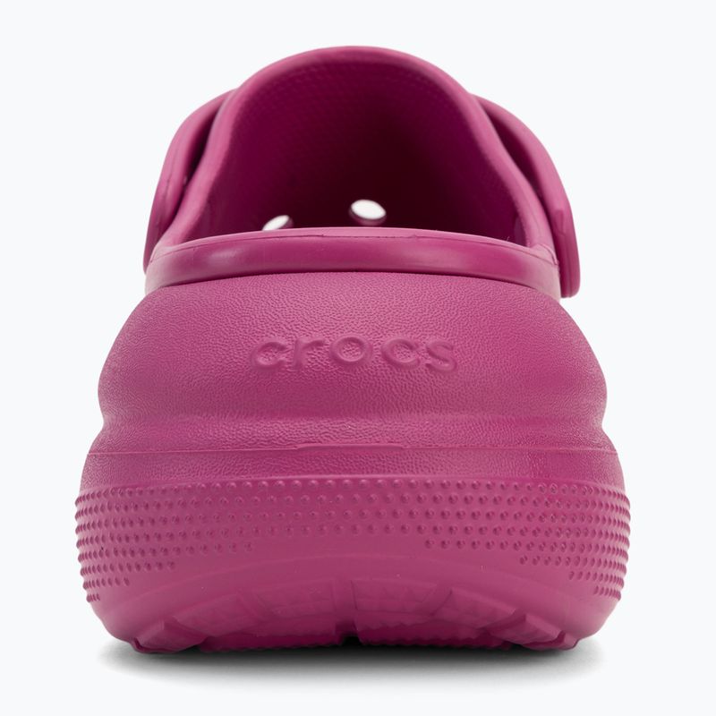 "Crocs Classic Crush Clog" fuksijų spalvos smagios šlepetės 7