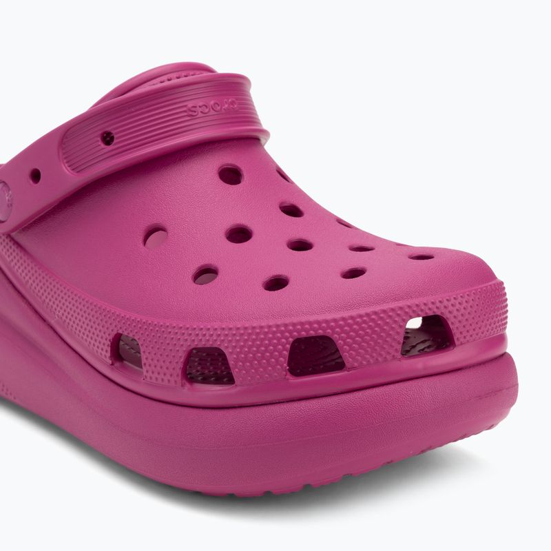 "Crocs Classic Crush Clog" fuksijų spalvos smagios šlepetės 8