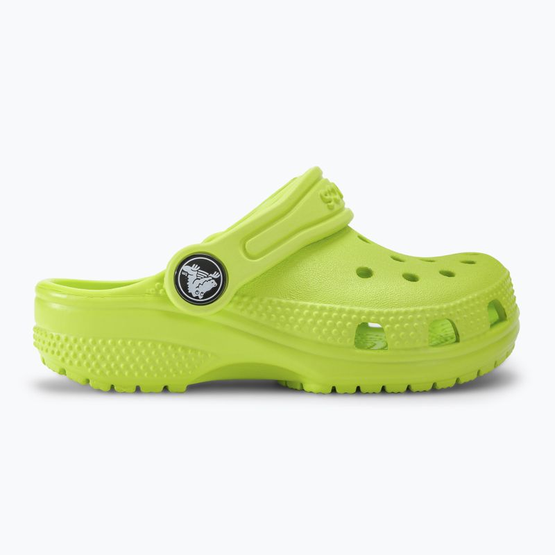 Vaikiškos šlepetės Crocs Classic Clog T limeade 3