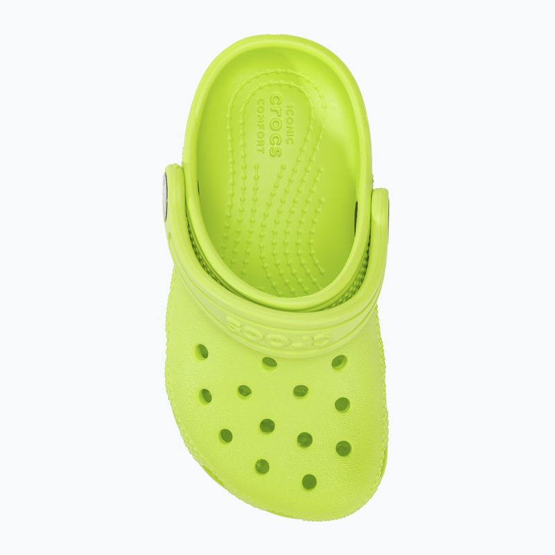 Vaikiškos šlepetės Crocs Classic Clog T limeade 6