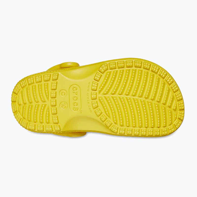 Vaikiškos šlepetės Crocs Classic Clog Toddler sunflower 14