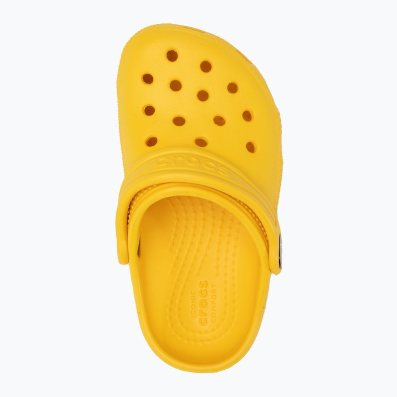 Vaikiškos šlepetės Crocs Classic Clog Toddler sunflower 5