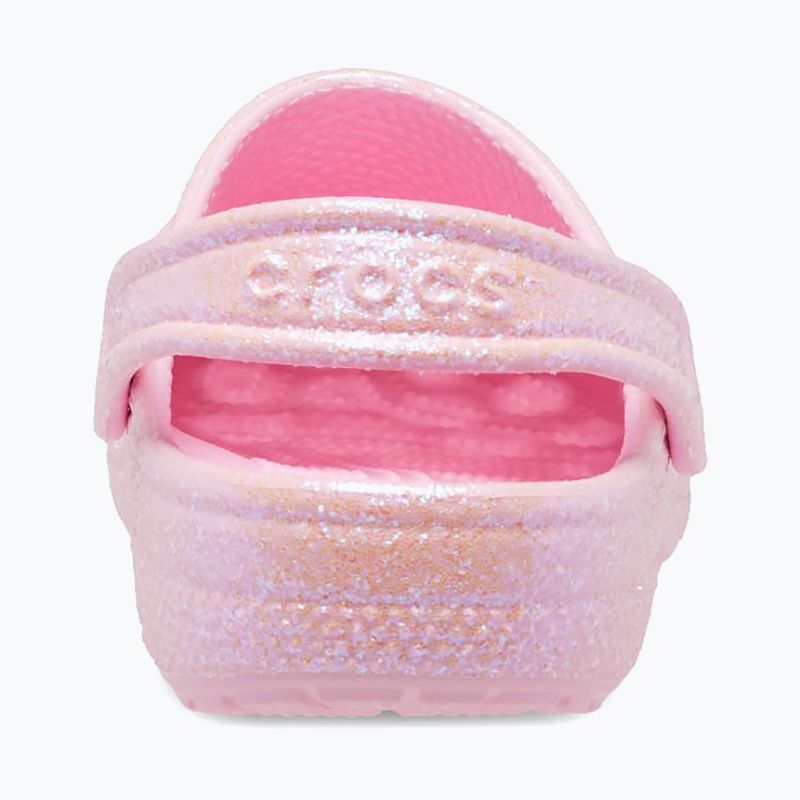 Vaikiškos šlepetės Crocs Classic Glitter Clog flamingo 13