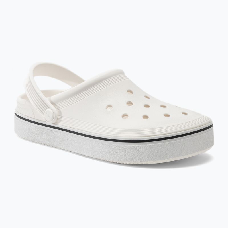 Vyriškos šlepetės Crocs Crocband Clean Of Court Clog white 2