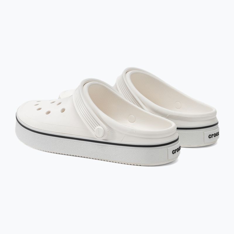 Vyriškos šlepetės Crocs Crocband Clean Of Court Clog white 4