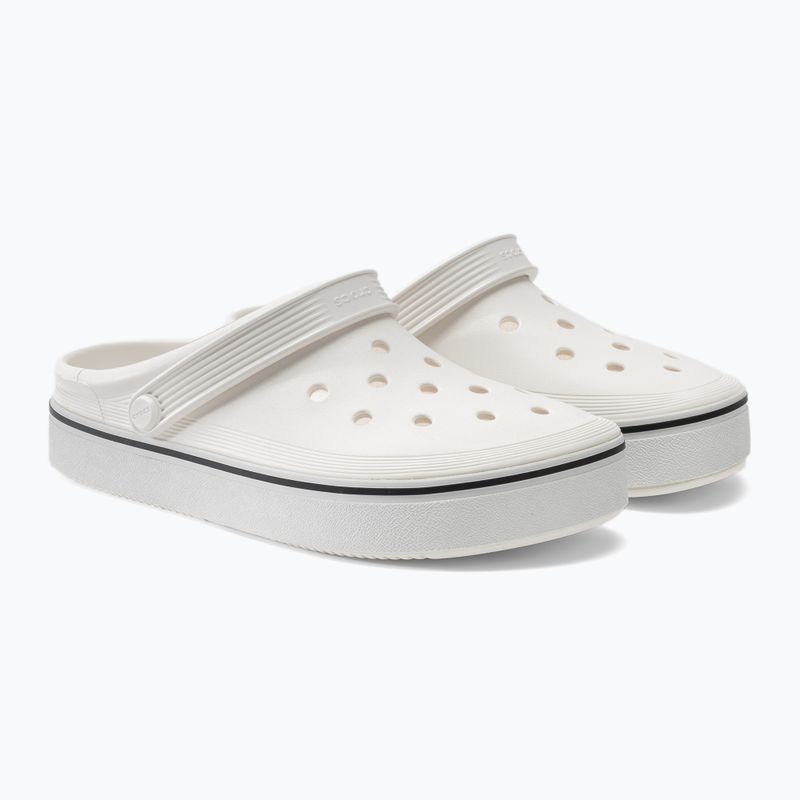 Vyriškos šlepetės Crocs Crocband Clean Of Court Clog white 5