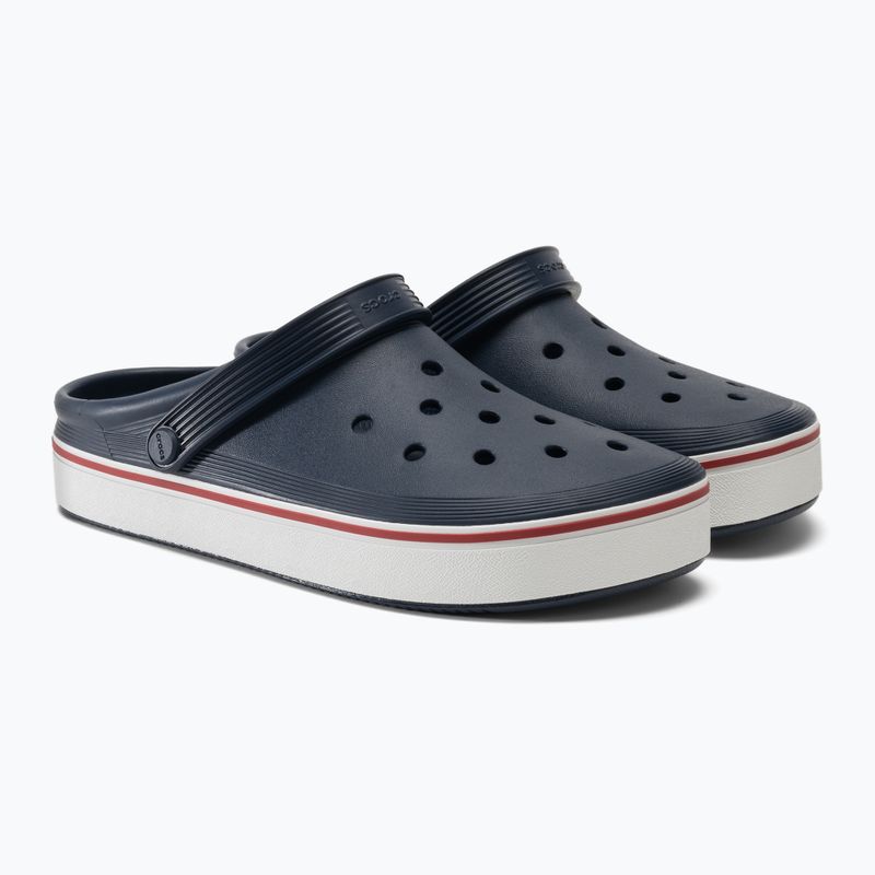 Vyriškos šlepetės Crocs Crocband Clean Of Court Clog navy 5