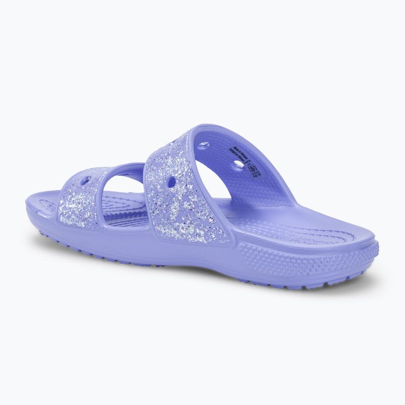 Vaikiškos šlepetės Crocs Classic Crocs Glitter moon jelly 3