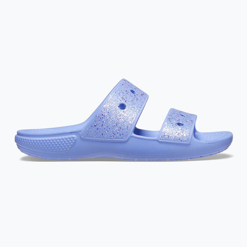 Vaikiškos šlepetės Crocs Classic Crocs Glitter moon jelly 9