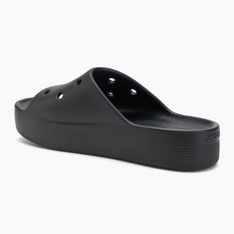 Moteriškos šlepetės Crocs Classic Platform black 3