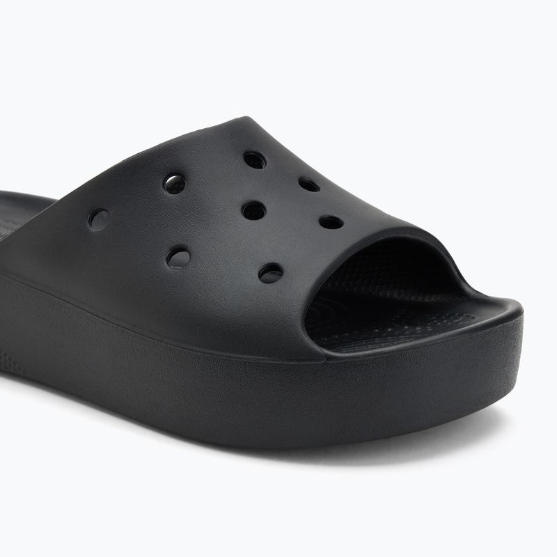 Moteriškos šlepetės Crocs Classic Platform black 7