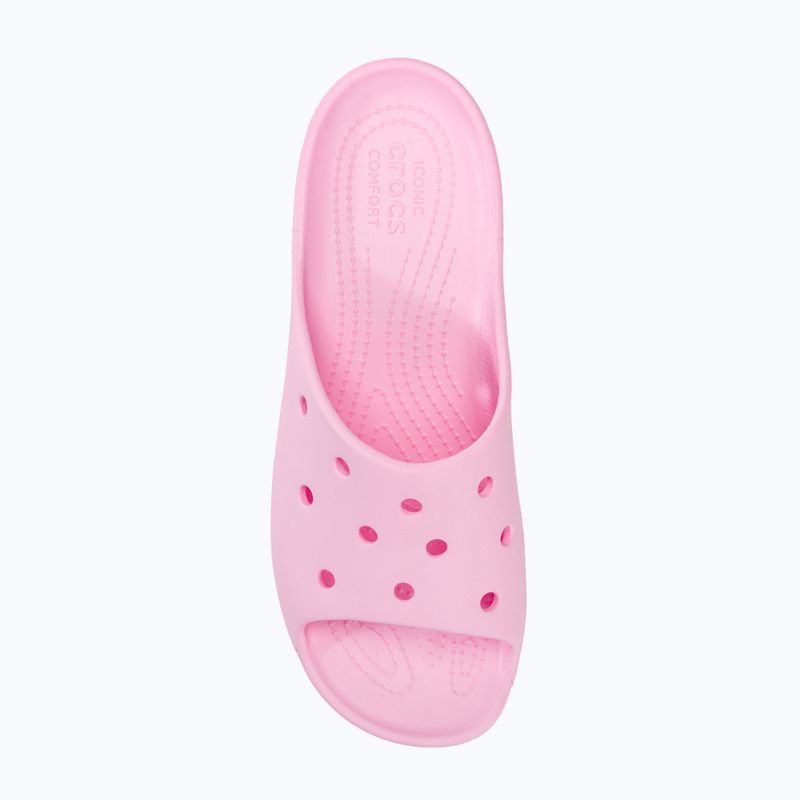 Moteriškos šlepetės Crocs Classic Platform flamingo 5