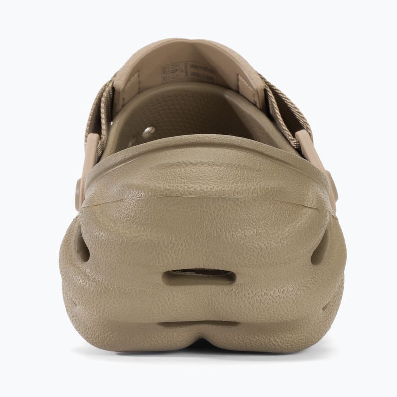 Vaikiškos šlepetės Crocs Echo Clog Kids khaki 7