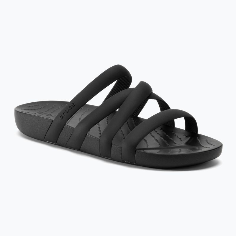 Moteriškos šlepetės Crocs Splash Strappy Sandal black