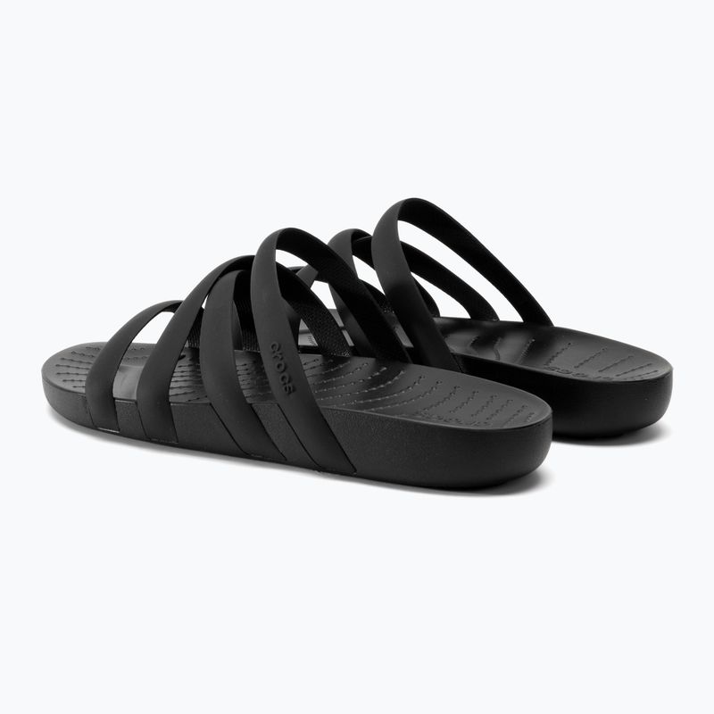 Moteriškos šlepetės Crocs Splash Strappy Sandal black 3