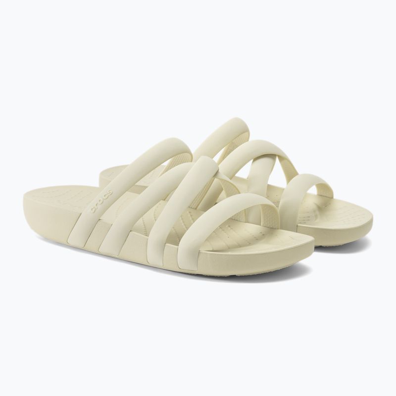 Moteriškos šlepetės Crocs Splash Strappy Sandal bone 4