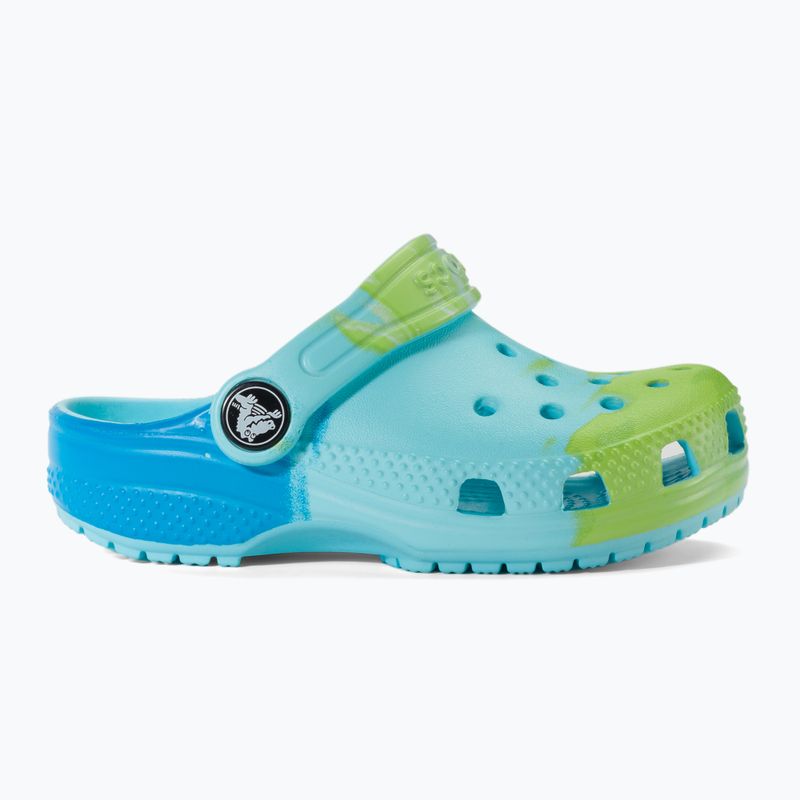 Vaikiškos šlepetės Crocs Classic Ombre Clog Toddler arctic/multi 3