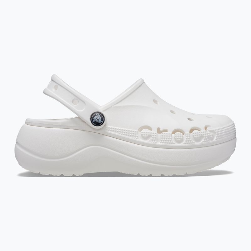 Šlepetės Crocs Baya Platform Clog white 10