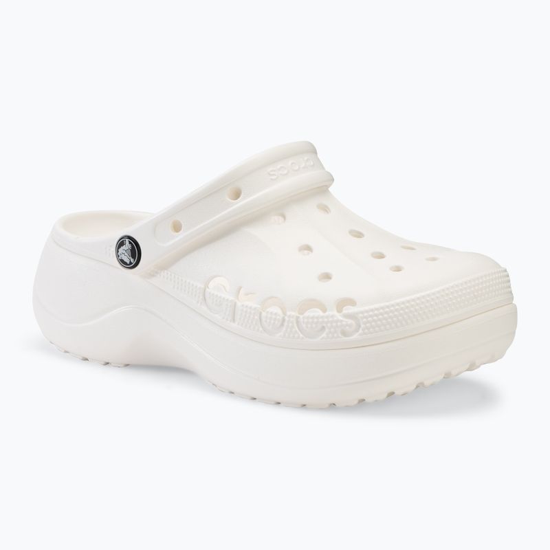 Šlepetės Crocs Baya Platform Clog white