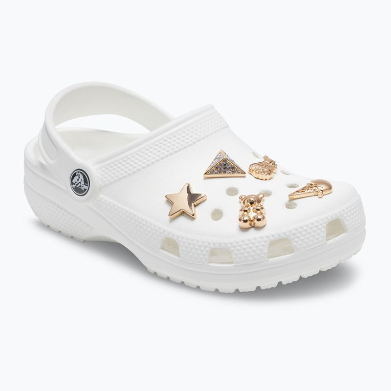 Sagės Crocs Gold Icons gold icons 5 pack 2
