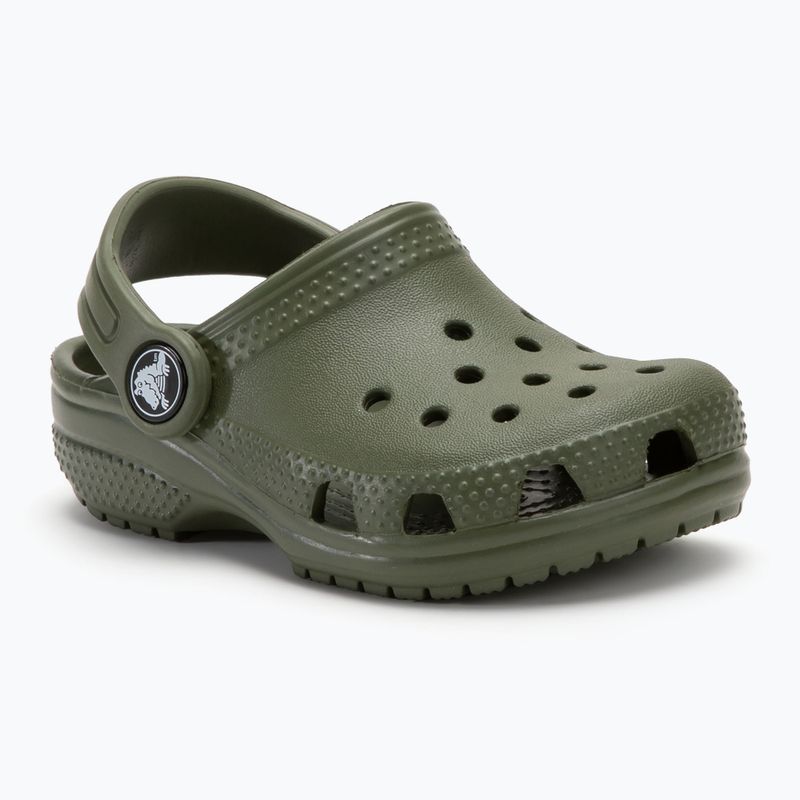 Vaikiškos šlepetės Crocs Classic Clog Toddler army green 2