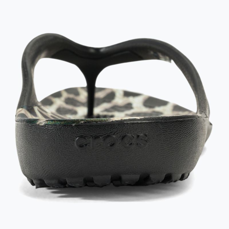 Moteriškos "Crocs Kadee II Graphic black/multi animal" šlepetės 6