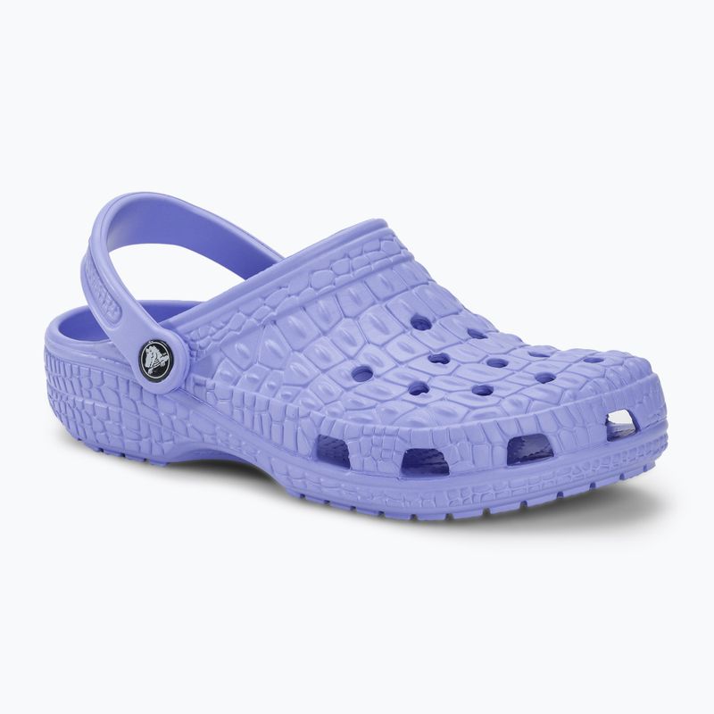Crocs Classic Crocskin moon jelly šlepetės 2
