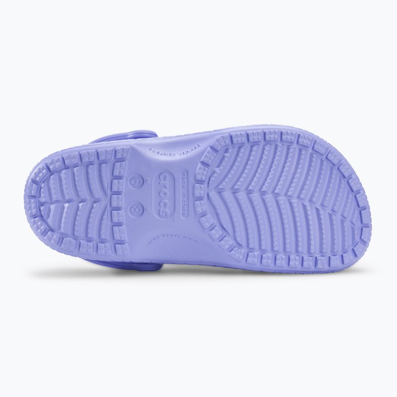 Crocs Classic Crocskin moon jelly šlepetės 5