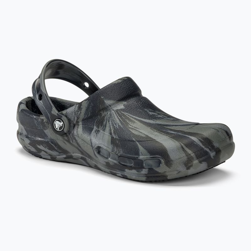 Šlepetės Crocs Bistro Work Graphic Clog deep navy/multi