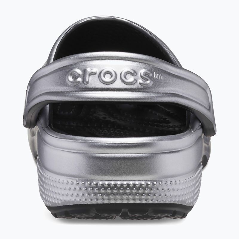 Šlepetės Crocs Classic silver/metallic 12