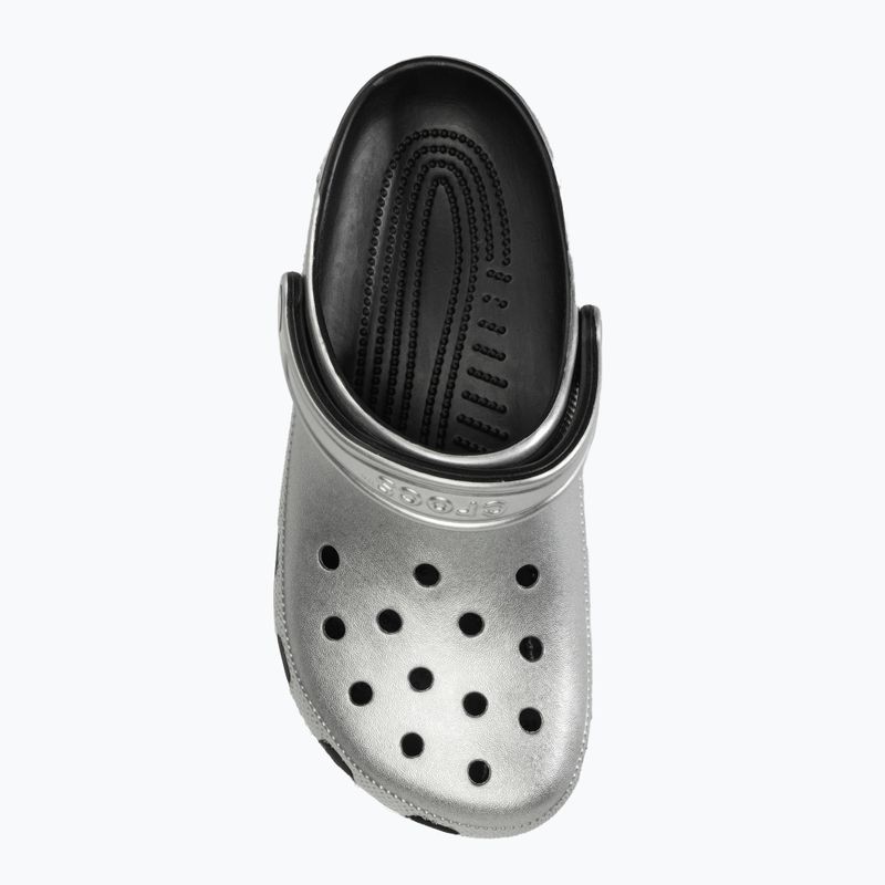 Šlepetės Crocs Classic silver/metallic 6