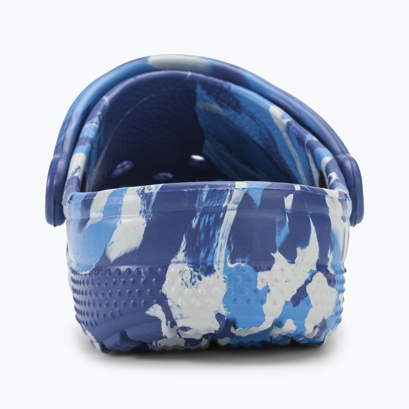 "Crocs Classic Marbled Clog" mėlynos spalvos šlepetės 7