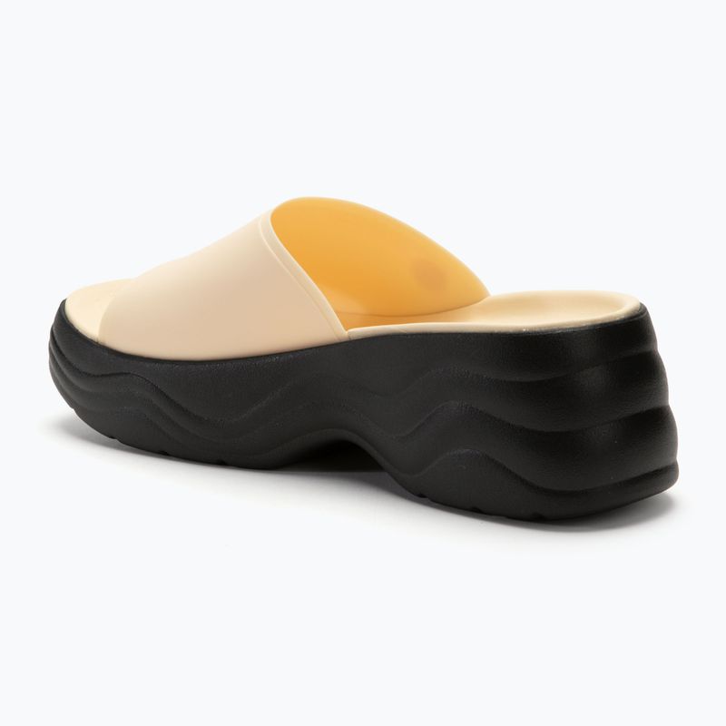 Moteriškos šlepetės Crocs Skyline Slide vanilla/black 3