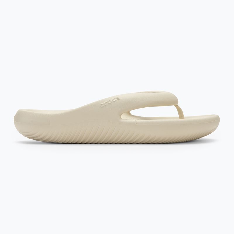 Šlepetės per pirštą Crocs Mellow Recovery bone 2