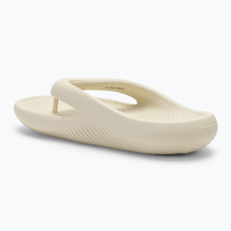 Šlepetės per pirštą Crocs Mellow Recovery bone 3