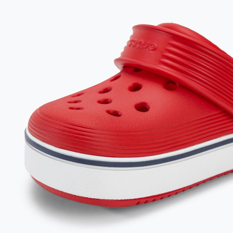 Vaikiškos šlepetės Crocs Crocband Clog T flame 8
