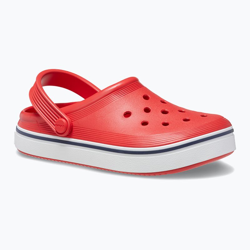 Vaikiškos šlepetės Crocs Crocband Clog T flame 9