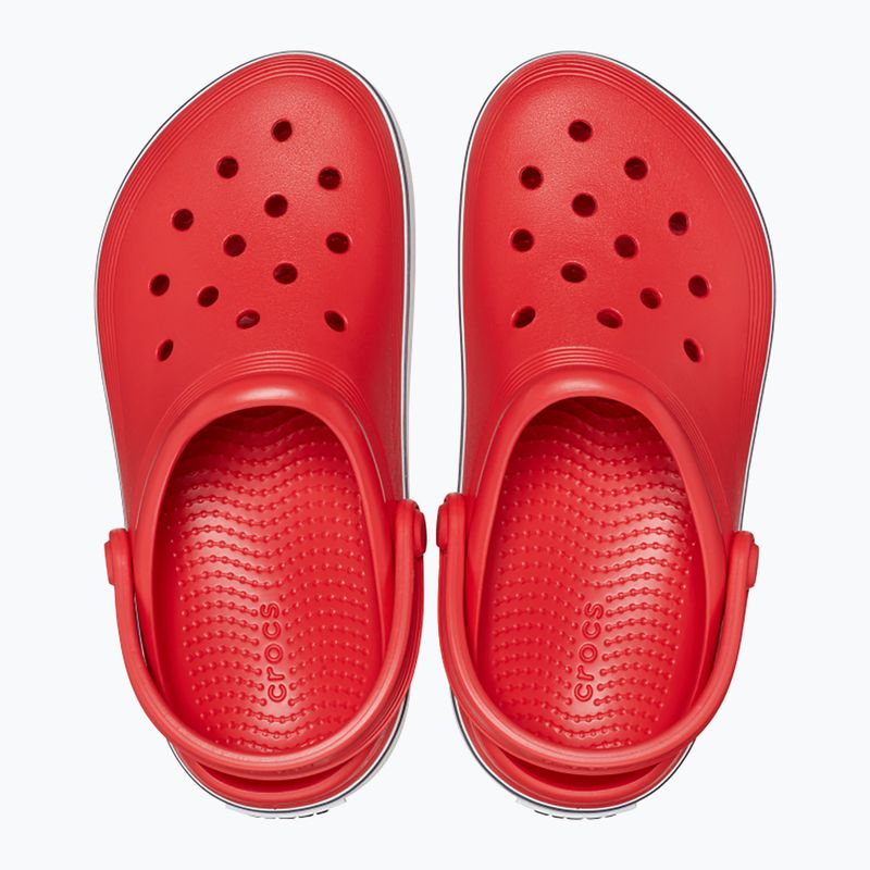 Vaikiškos šlepetės Crocs Crocband Clog T flame 12