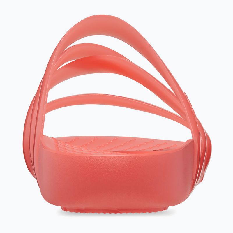 Moteriškos šlepetės Crocs Splash Glossy Strappy neon watermelon 10