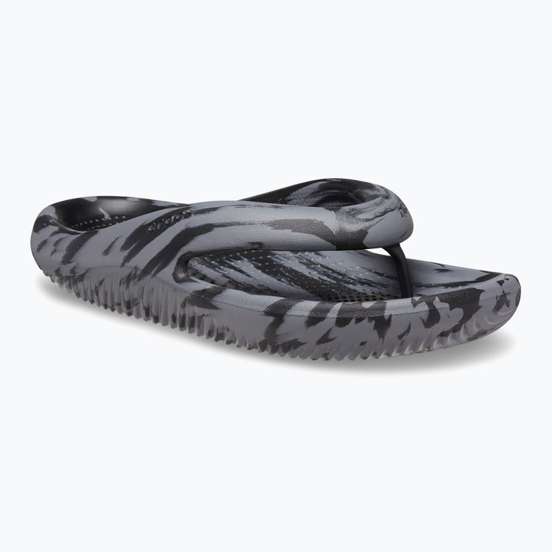 Šlepetės Crocs Mellow Marbled Recovery black/charcoal 8