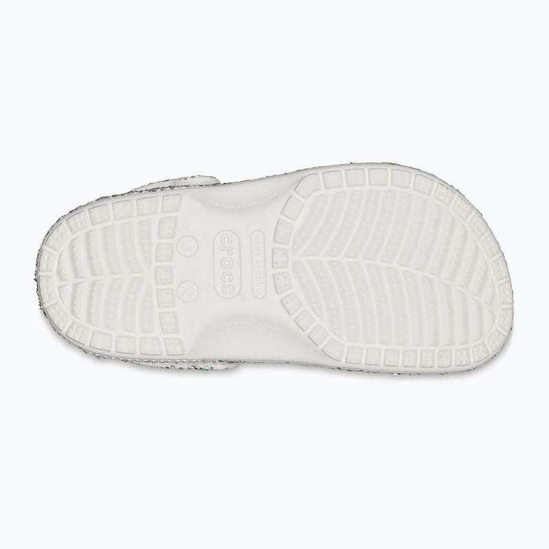 Vaikiškos šlepetės Crocs Classic Starry Glitter white 13