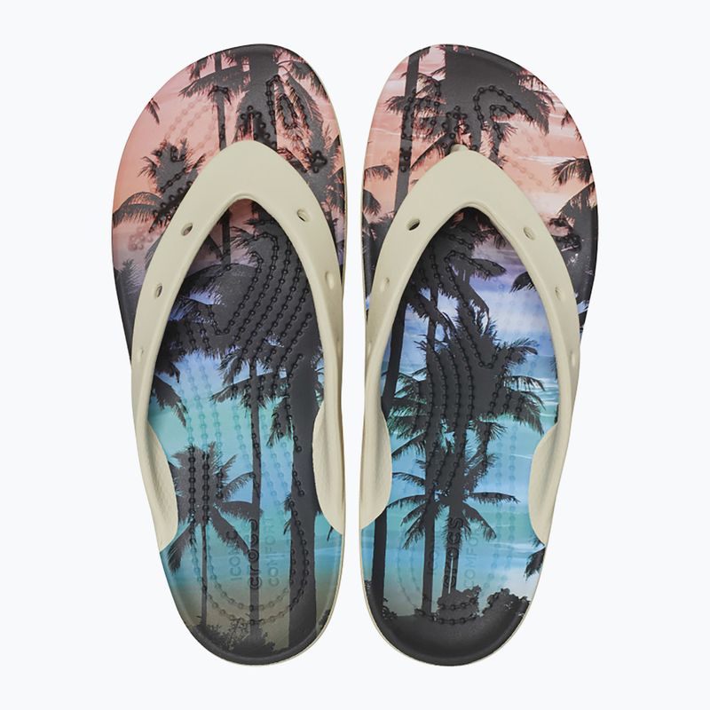 Moteriškos šlepetės Crocs Classic Platform Retro Resort bone/multi 11