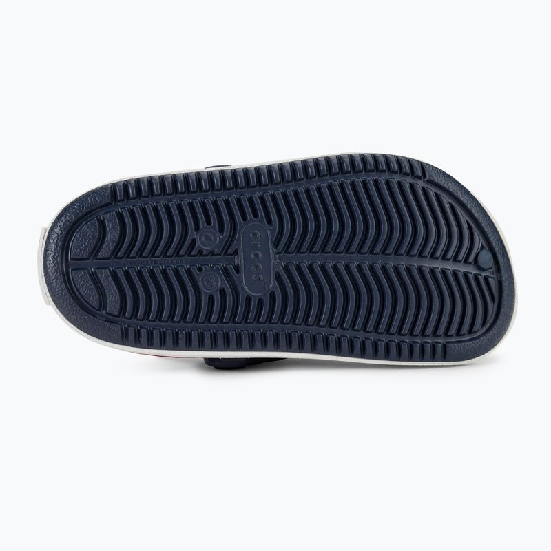 Vaikiškos šlepetės Crocs Crocband Clean Of Court Clog navy/pepper 6