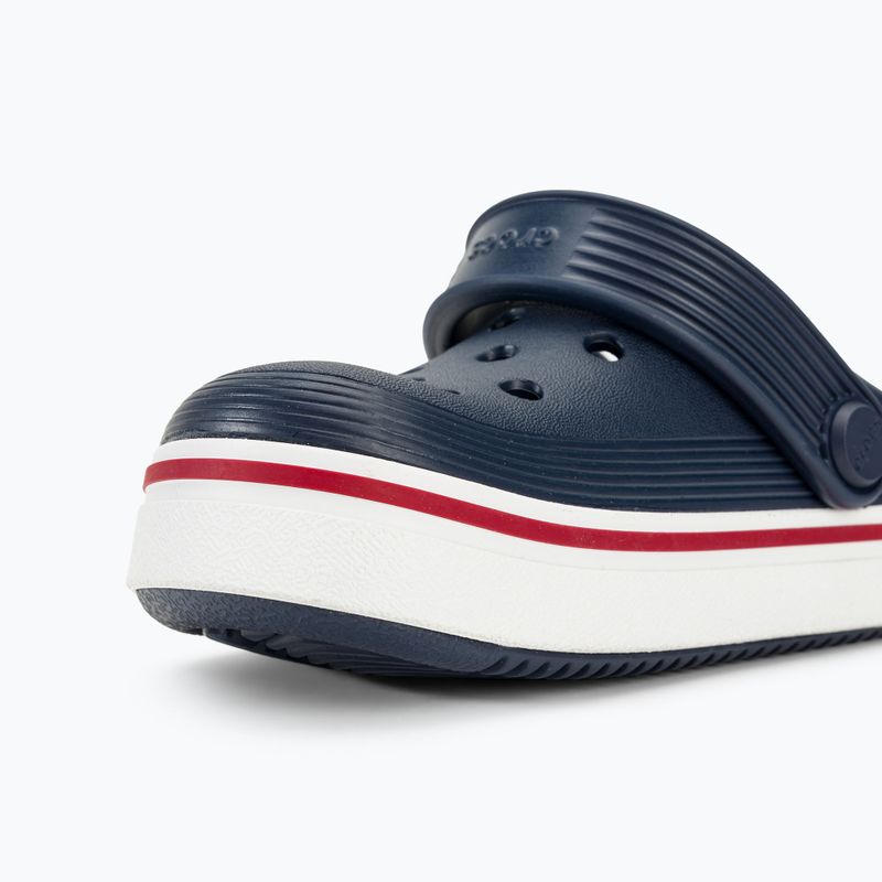 Vaikiškos šlepetės Crocs Crocband Clean Of Court Clog navy/pepper 9