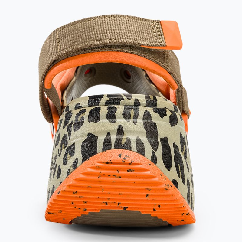 Sandalai Crocs Hiker Xscape Animal khaki/leopard 6