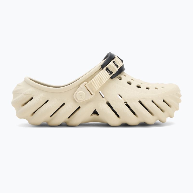Šlepetės Crocs Echo Clog bone/black 3