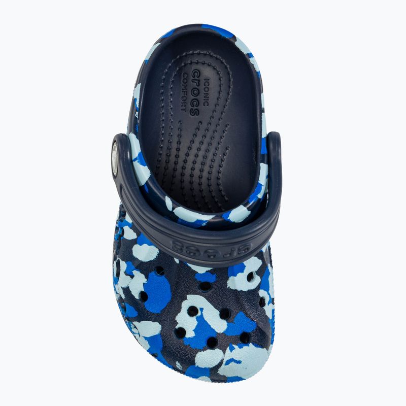 Vaikiškos šlepetės Crocs Baya Graphic Clog navy 6