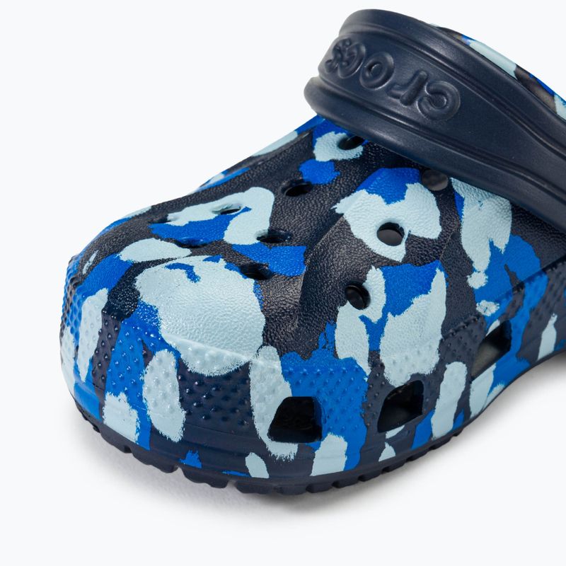 Vaikiškos šlepetės Crocs Baya Graphic Clog navy 8