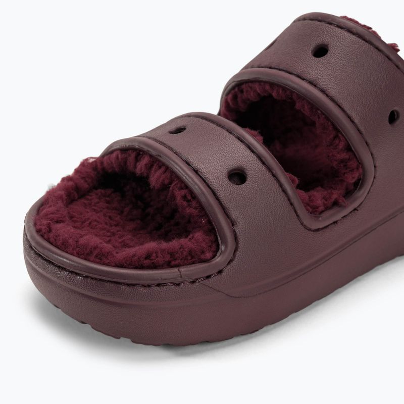 Šlepetės Crocs Classic Cozzzy dark cherry 7